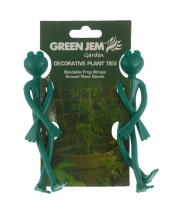 Green Jem 2pc Decorative Plant Ties